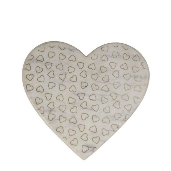 Martha Stewart Collection Marble Heart Shaped Love Cutting Board - Picture 2 of 3
